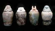 Psamtek's Canopic Jars, British Museum